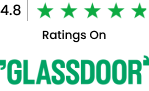 Glass door logo