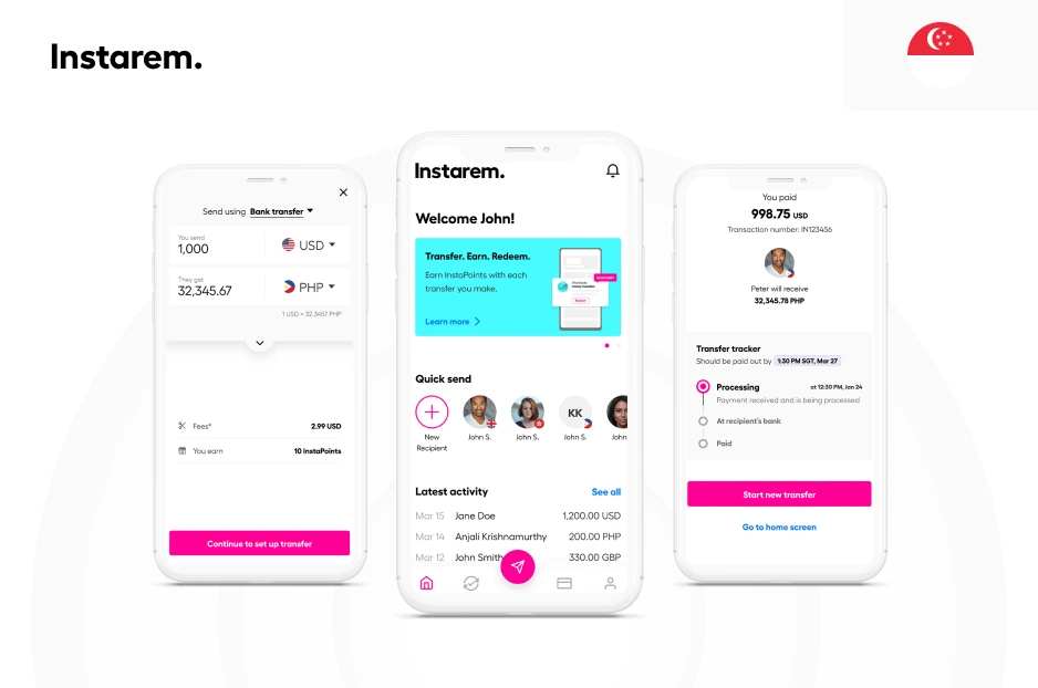Instarem | Ajackus.com